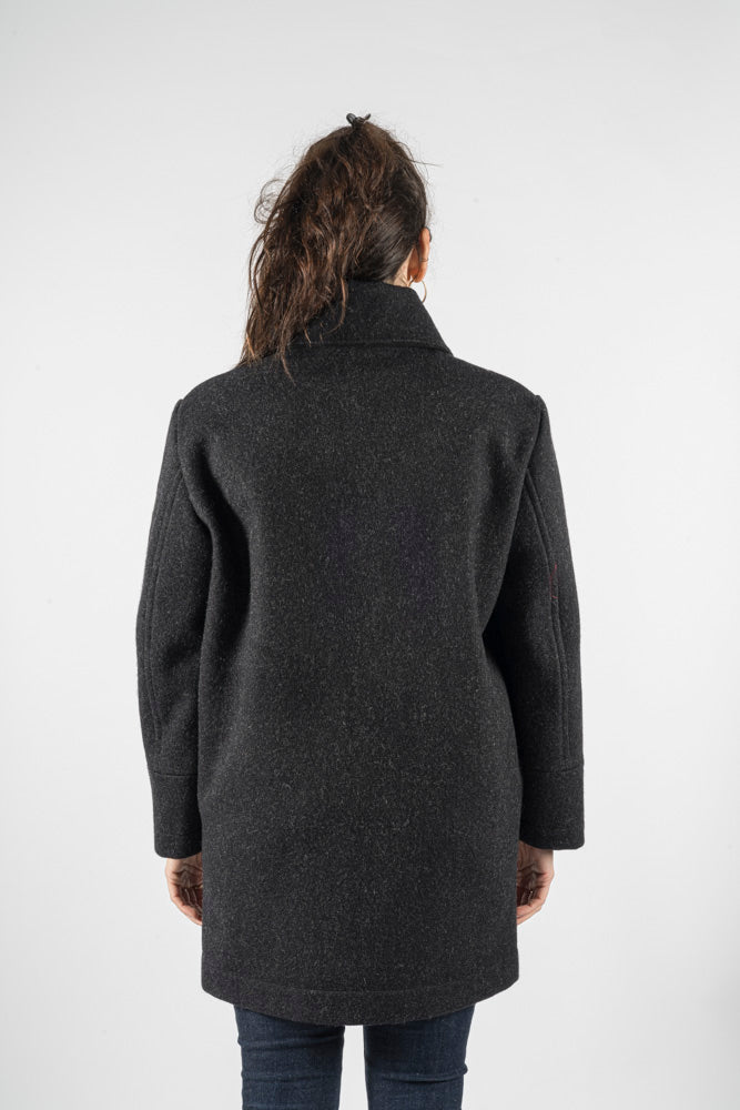 MANTEAU TROIS QUART / ANTHRACITE F