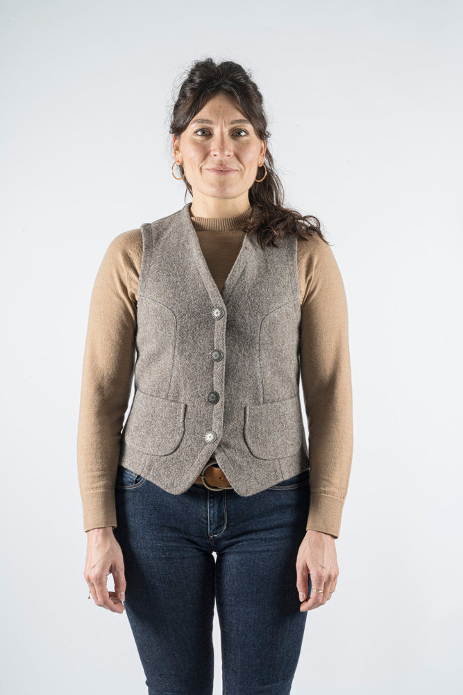 GILET / TAUPE F