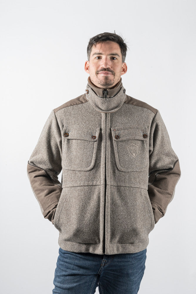 BLOUSON GUIDE / TAUPE