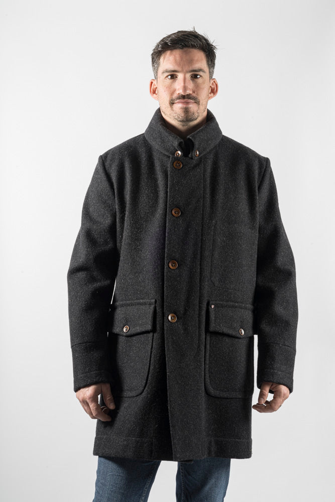 MANTEAU TROIS QUART / ANTHRACITE