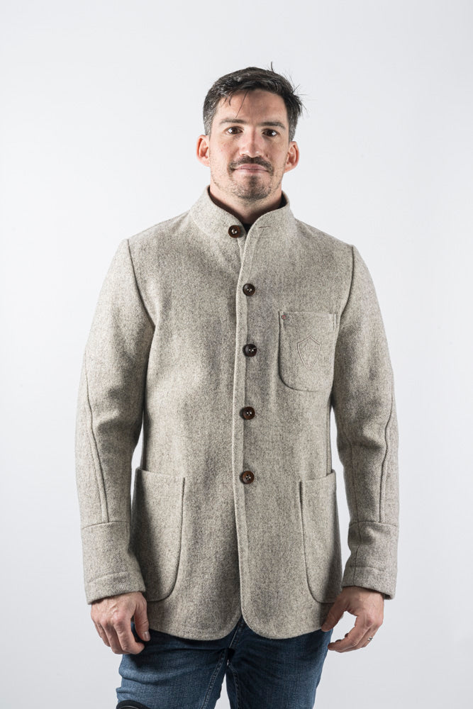 VESTE COL DEBOUT / FALAISE