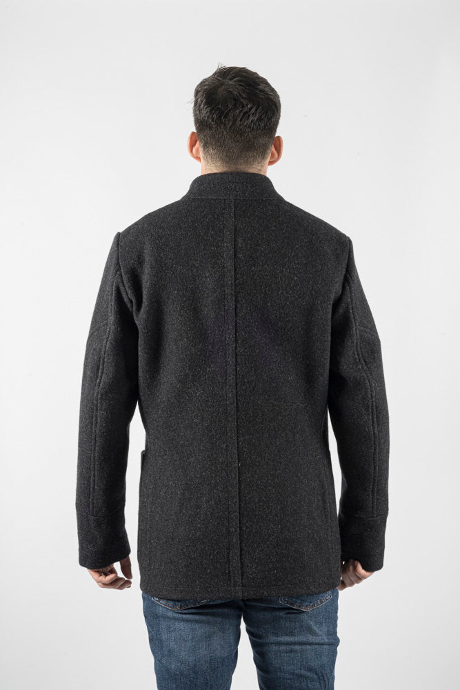 VESTE COL DEBOUT / ANTHRACITE